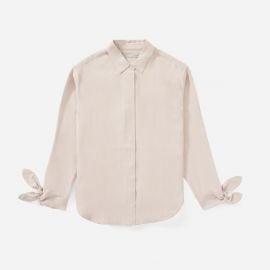 Silk Tie Cuff Shirt at Everlane