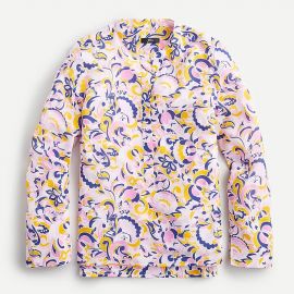 Silk Tunic in Paisley Swirl by J. Crew at J. Crew