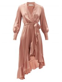 Silk Wrap Midi Dress by Zimmermann at Matches