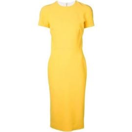 Silk and Wool Blend Crepe Dress by Victoria Beckham at Net A Porter