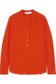  Silk crepe de chine blouse by Stella McCartney at The Outnet