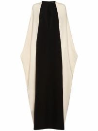 Silk georgette bat sleeve long dress - Tom Ford - Women Luisaviaroma at Luisaviaroma