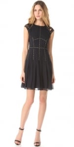 Silk lace T dress by Rebecca Taylor at Shopbop