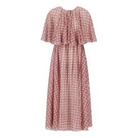 Silk maxi dress at Vestiaire Collective