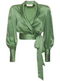 Silk wraparound blouse - Zimmermann - Women Luisaviaroma at Luisaviaroma