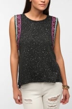 Silver Moon Muscle Tee by Ecote at Urban Outfitters