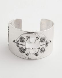 Silver Tone Cuff Hinge Bracelet at Chicos