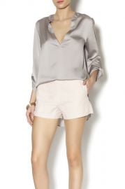 Silver blouse by Evenuel at Shoptiques