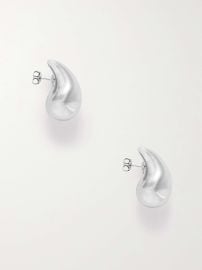 Silver earrings - silver - One Size at Net a Porter