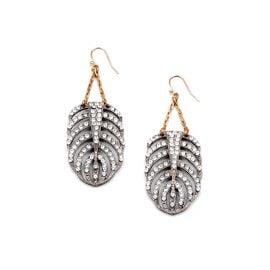 Silvertone Drift Earring at Lulu Frost