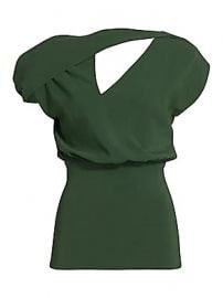 WornOnTV: Jacqueline’s green asymmetric cutout top on The Bold Type ...