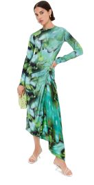 Silvia Tcherassi Ananya Dress Juniper Green XS at Shopbop