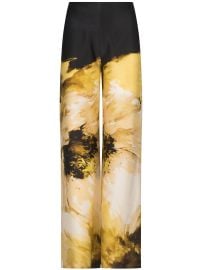 Silvia Tcherassi Andie peony-print Palazzo Pants - Farfetch at Farfetch