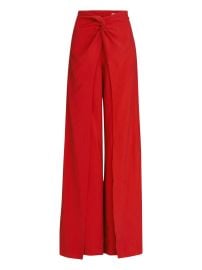 Silvia Tcherassi Canturipe Trousers Red at Farfetch