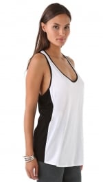 Similar black and white tank top at Shopbop