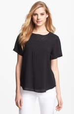 Similar black eyelet top at Nordstrom at Nordstrom