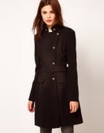 Similar black military style jacket at ASOS at Asos