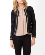 Similar chain detail jacket from Forever 21 at Forever 21