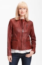 Similar colored leather jacket at Nordstrom at Nordstrom