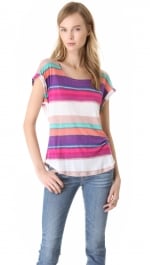 Similar colored striped tee at Shopbop