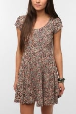 Similar floral dress at Urban Outfitters at Urban Outfitters