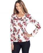 Similar floral top from Macys at Macys