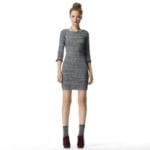 Similar grey dress at Club Monaco