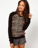 Similar leopard sweater from ASOS at Asos