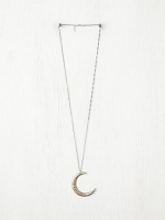 Similar moon necklace by Free People at Free People