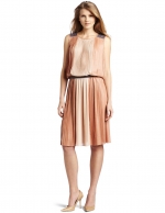 Similar pleated dress by same designer at Amazon