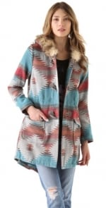 Similar printed coat by same designer at Shopbop