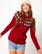 Similar red cardigan from ASOS at Asos