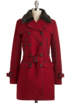 Similar red coat at Modcloth at Modcloth