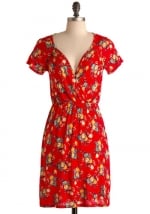 Similar red dress from ModCloth at Modcloth