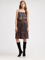 Silk print dress by Lagence at Saks Fifth Avenue