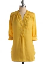 Similar yellow top at Modcloth at Modcloth