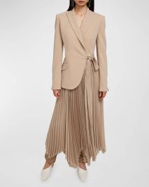 Simkhai Ambretta Combo Blazer Dress at Neiman Marcus