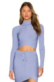 Simkhai Camila Cut Out Turtleneck at Revolve