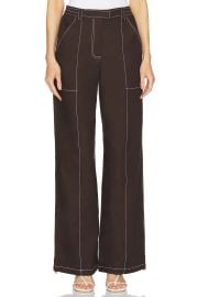 Simkhai Delfina Cargo Pant In Espresso at Revolve
