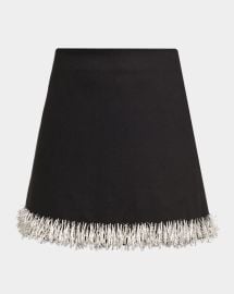 Simkhai Dua Beaded Mini Skirt at Neiman Marcus