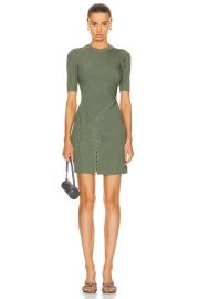 Simkhai Gilly Lace Up Mini Dress at FWRD