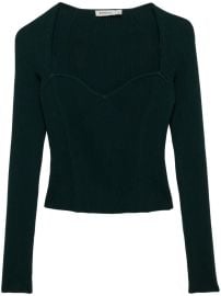 Simkhai Giuliana ribbed-knit Top - at Farfetch