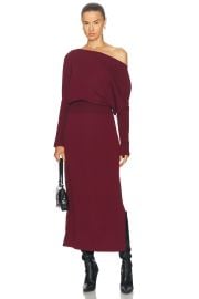 Simkhai Janese Off Shoulder Midi Dress at FWRD