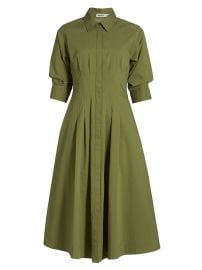 Simkhai Jazz Pintuck Midi Dress at Saks Fifth Avenue