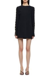 Simkhai Joisian Button Long Sleeve Minidress at Nordstrom