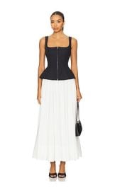 Simkhai Jolynn Midi Dress In Black Multi at Revolve
