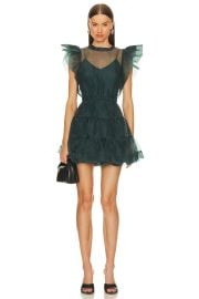 Simkhai Monique Dress in Emerald at Revolve