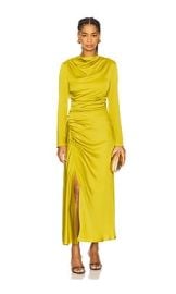 Simkhai Odessa Midi Dress In Pear at Revolve