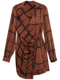 Simkhai Standard Sofia wrap-style Mini Dress - at Farfetch