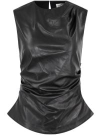 Simkhai Wynter Draped Top Black at Farfetch